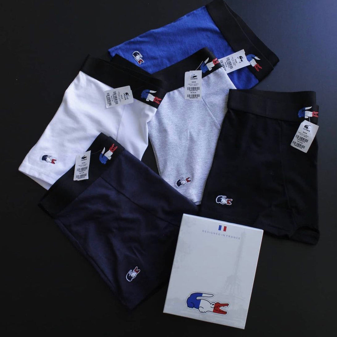 KIT 6 cuecas Lacoste França