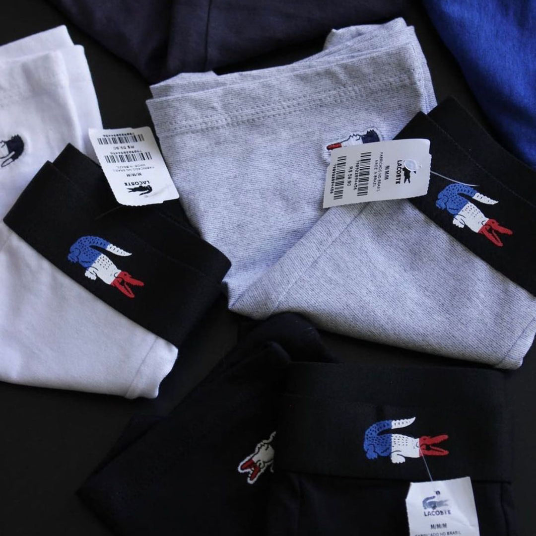 KIT 6 cuecas Lacoste França